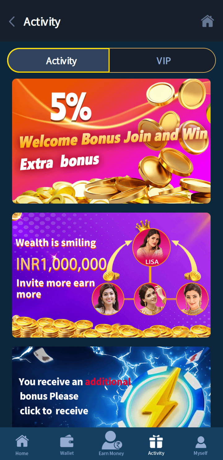 This image is the second image of the app, India's encrypted odds-on top online betting software